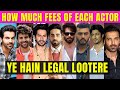 Fees of each actor per film krk bollywood krkreview latestreviews film review