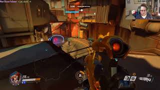 Random Heroes Widow gameplay | Overwatch PS4