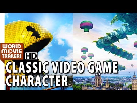 PIXELS - Classic Video Game Characters who appear (2015) HD