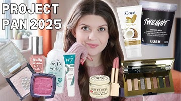 2025 Project Pan Challenge | Big Makeup Use Up Challenge