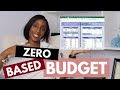 Zero Based Budget Spreadsheet - Dave Ramsey Budget - How To Set Up A Zero Based Budget