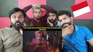 Arijit Singh - Hamari Adhuri Kahani Cover by Audrey Bella Indonesia Pakistani Reaction