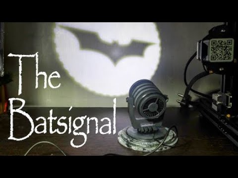 3D Printed Batman Light Signal by 3drs