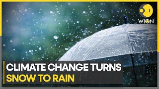 Climate change is turning snow to rain, raising risk of floods | WION Climate Tracker