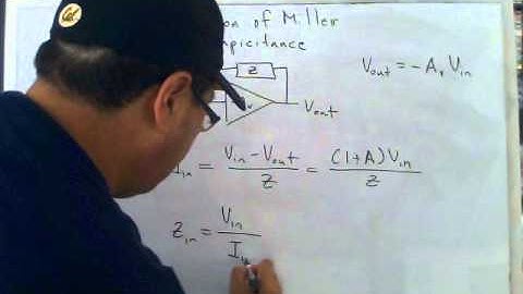 Miller Capacitance
