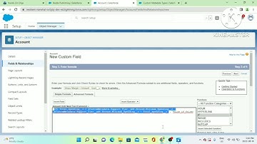 how to use custom metadata in formula field in salesforce Lightning