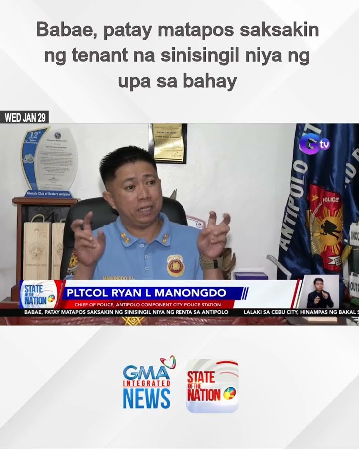 Babae, patay matapos saksakin ng tenant na sinisingil niya ng upa sa bahay | SONA