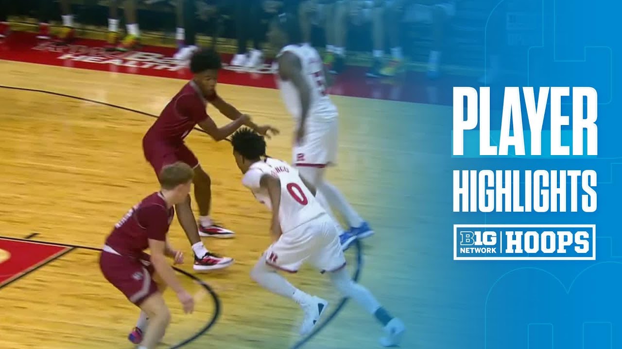 Tariq Francis Highlights vs. Rider | Rutgers Basketball | 11/05/2025