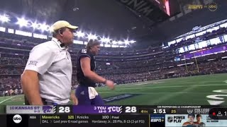HEISMAN Max Duggan carries TCU in the LAST DRIVE "WELCOME TO THE CHARGERS"