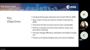 Thematic EO Applications & use-cases I (GREEN DEAL)