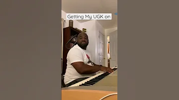 Marc Delyric on the keyboard reminiscing on rap songs - UGK