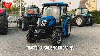 Prezentare tractor Solis S50 cu cabina