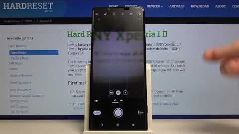 How to Enable Camera Gridlines in SONY Xperia 1 II – Set Orientation Lines