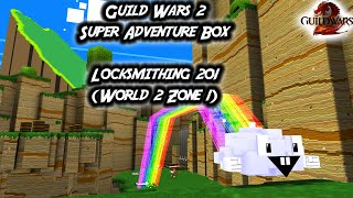 Guild Wars 2 — Locksmithing 201 Daily Quest (World 2 Zone 1) | SAB Super Adventure Box 2022