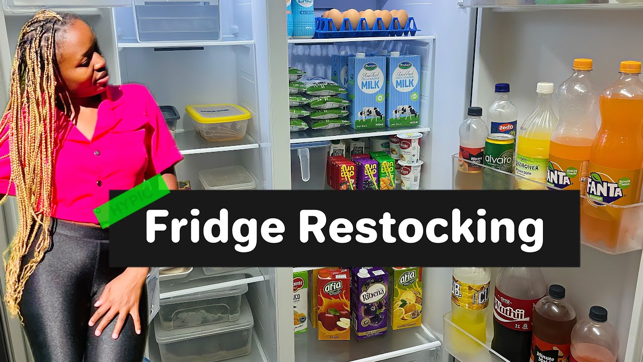 Weekly Fridge Restock: Groceries, Organization & Essentials..