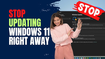 Stop Updating Windows 11 Right Away