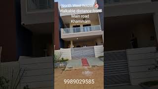 North-west facing G 1 house for sale in Khammam