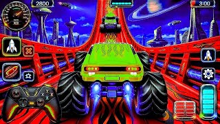 🚨 New Monster Truck Vs Giant Dragon Extreme Mega Ramp Truck stunts💥 Android Game #monster #gaming  screenshot 1