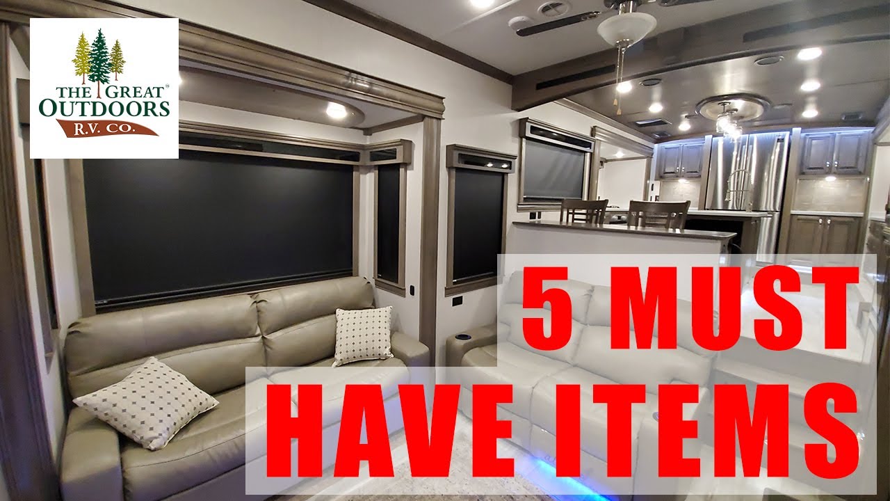 5 Items You Must Always Have in Your Camper or RV AT All Times (2020