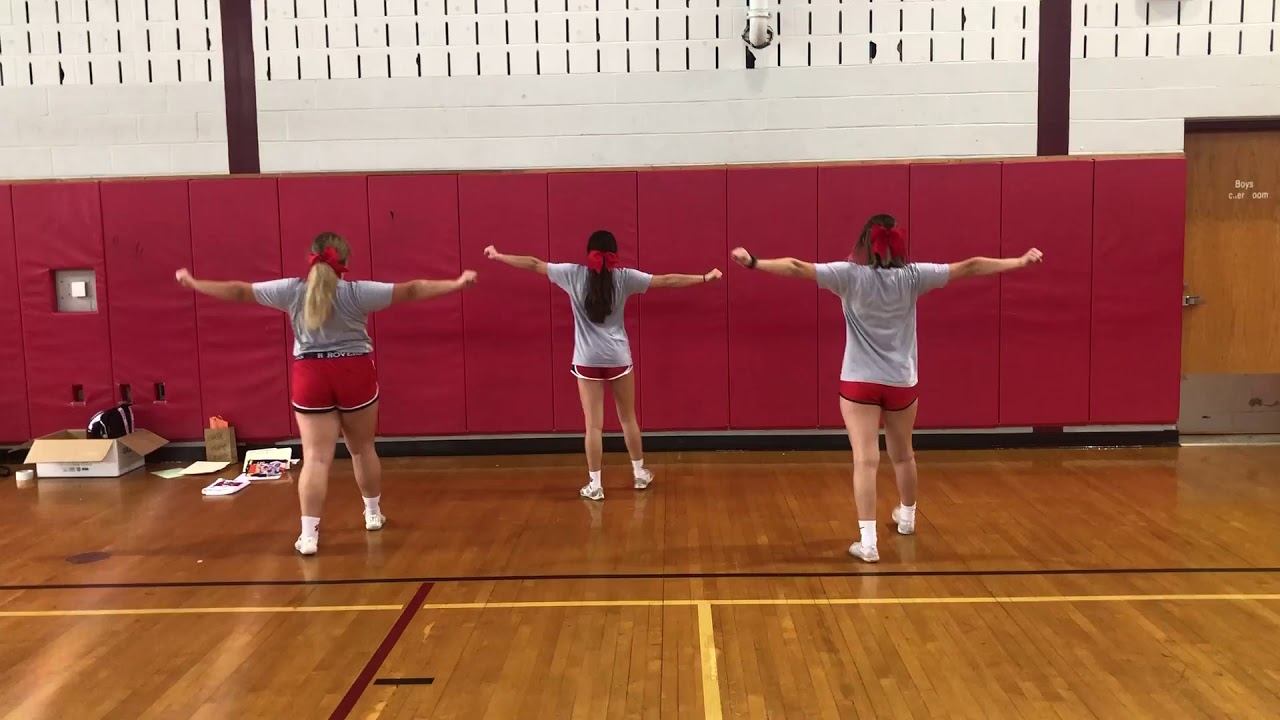 Easton Cheerleading Iron Man Band Dance YouTube