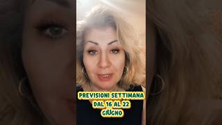 PREVISIONI DELLA SETTIMANA | Chiarezza, fiducia e nuove comprensioni dal 16 al 22 - 06