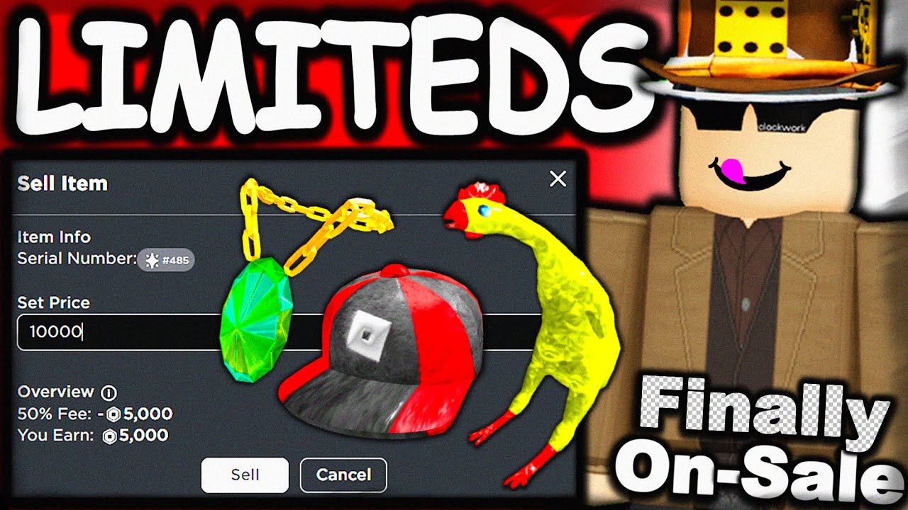 Roblox is Bringing BACK LIMITED U ITEMS 