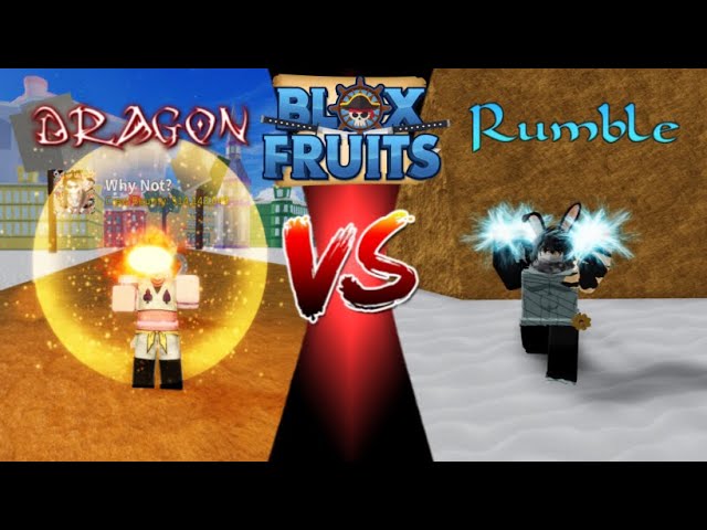 Keep dragon or eat rumble : r/bloxfruits