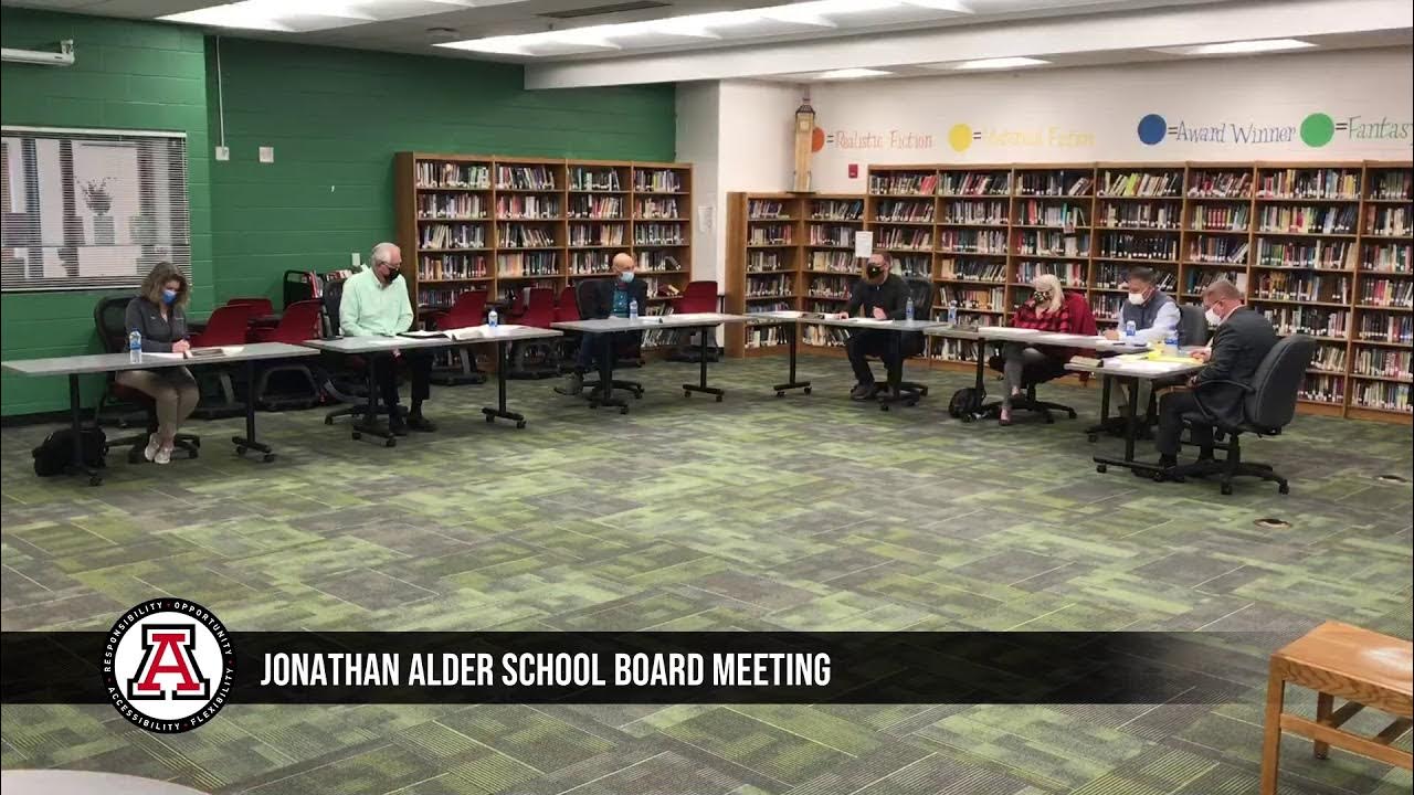 04/12/21 Jonathan Alder School Board Meeting YouTube