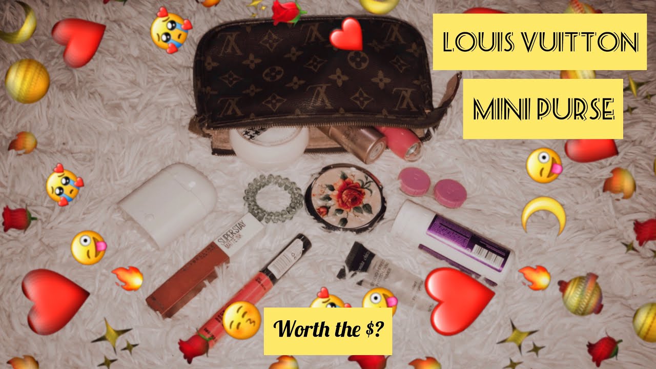 Louis Vuitton mini bag | What’s in my bag? - YouTube