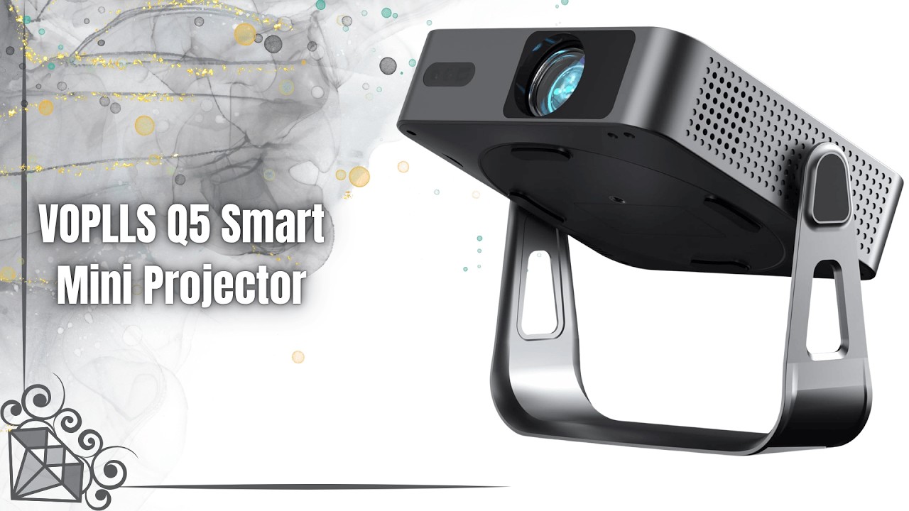 VOPLLS Q5 Mini Projector Review | Native 1080P Smart Projector