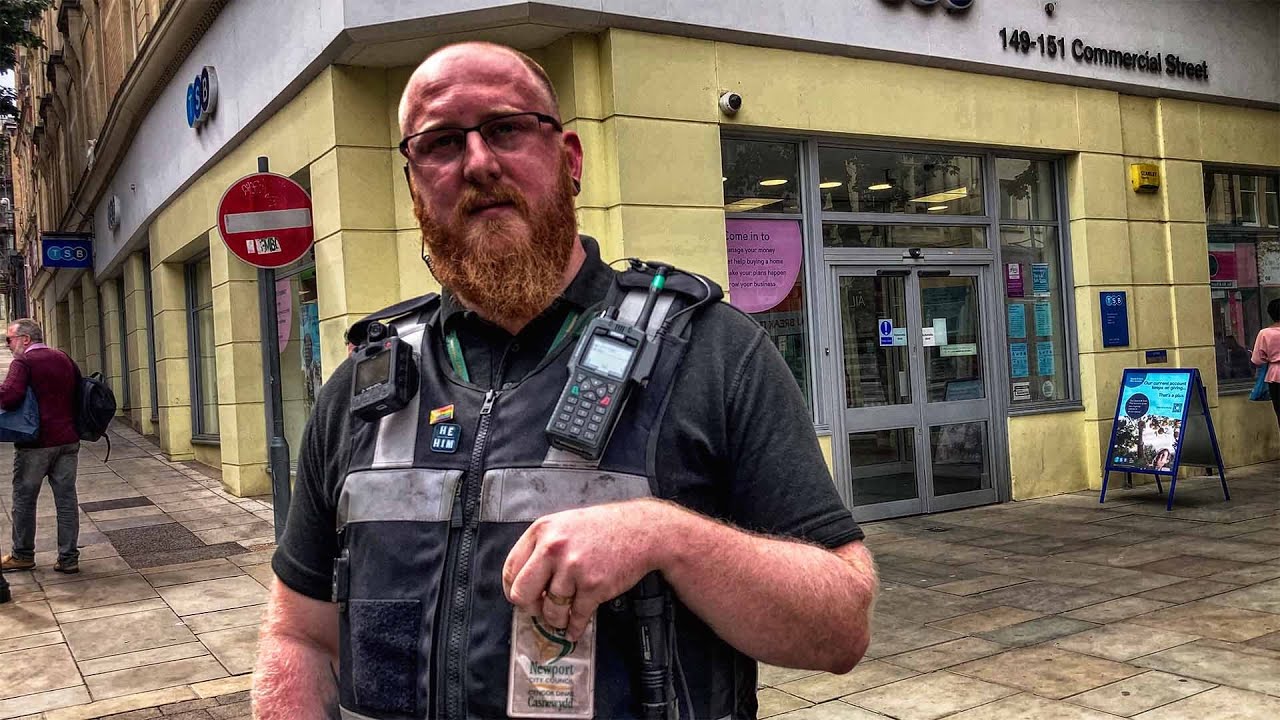 "We are Authorised Officers to Enact the PSPO" Newport Community