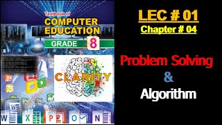 LEC #01 Chapter #04Problem Solving Techniques & Algorithm اردو / हिंदी