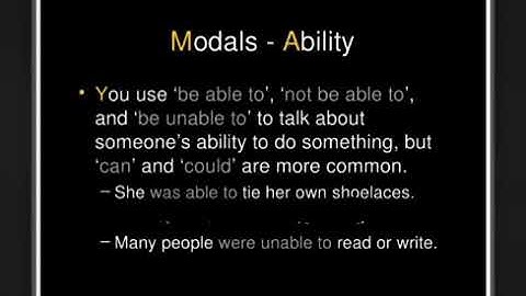 MLZS JHANSI CLASS 7 English Grammar Modals of Ability Lecture 1