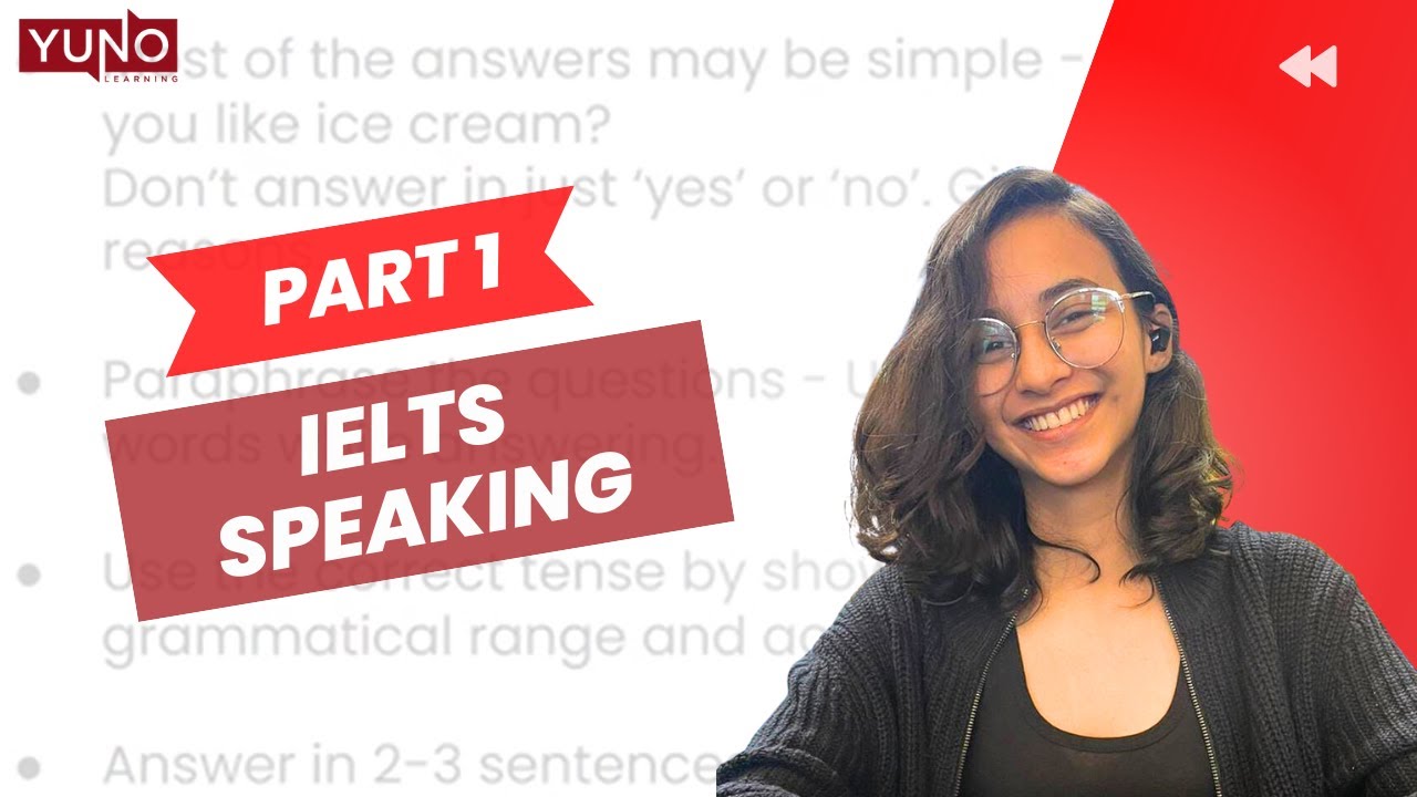 Free Masterclass on IELTS Speaking Part 1 - YouTube