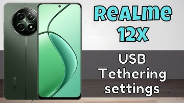 USB Tethering Realme 12x || How to use USB tethering || USB Tethering settings