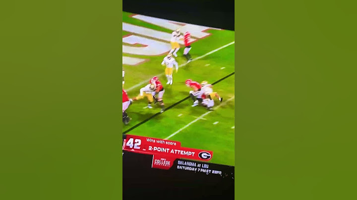 Georgia wins against Georgia Tech all-time great game in 8ot