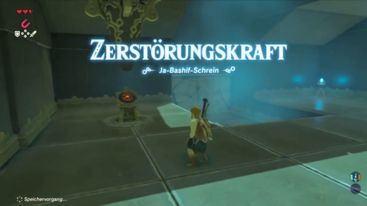 TLoZ: BotW - Schrein Guide - Playthrough: Zerstörungskraft - Ja Bashif Schrein