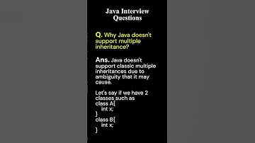 Java Interview Q&A: Why Doesn