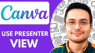 How To use Presenter View In Canva - 2025 (fast & Easy)