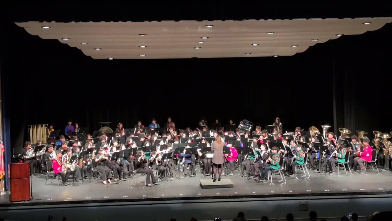 2025-2026 Region 28 Middle School All-Region Band Concert Wind Symphony 
