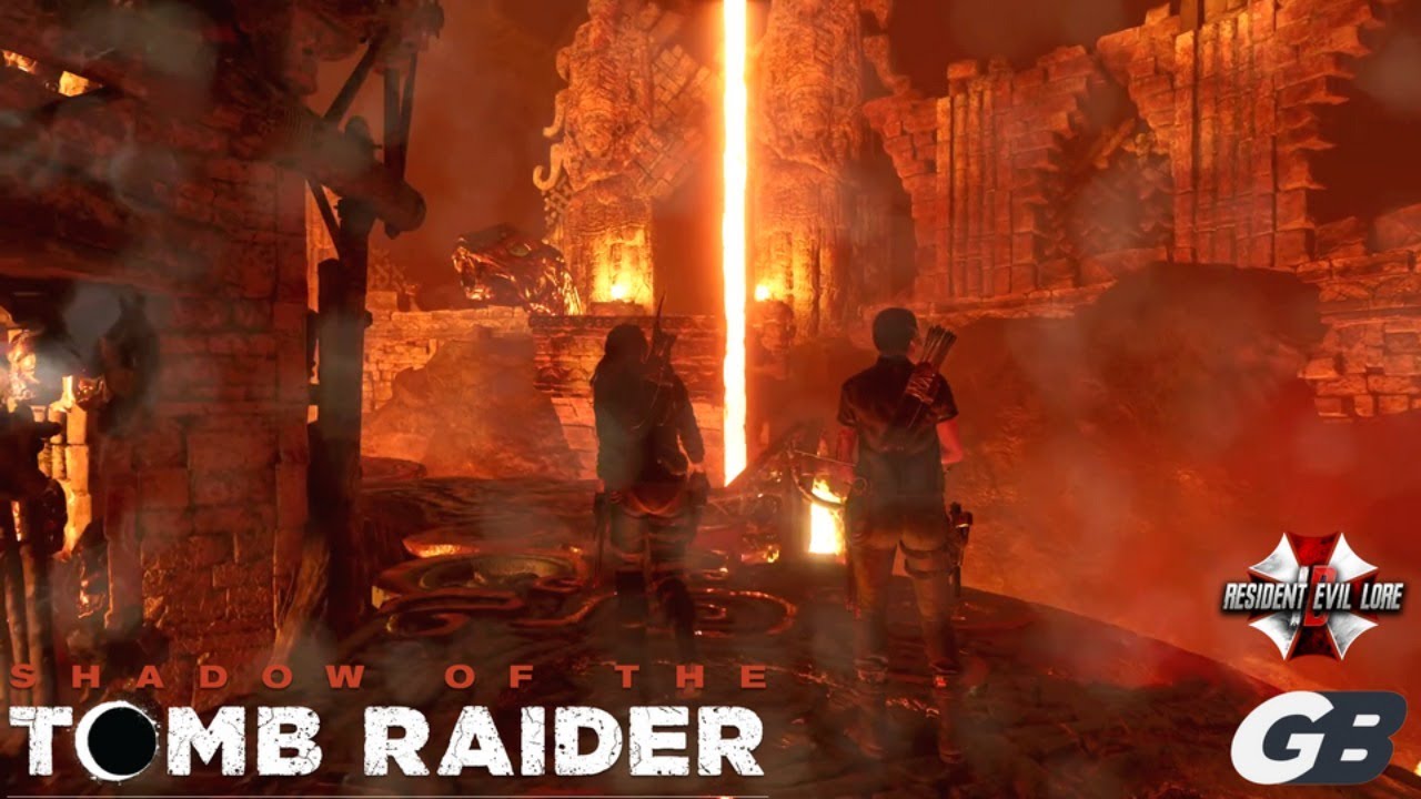Shadow of The Tomb Raider CoOp ft. Mrs Quinn (Resident Evil Lore