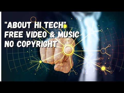 Technology background - no copyright videos for youtube channel