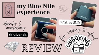 2024 Blue Nile eternity &amp; anniversary ring unboxing &amp; experience - REVIEW