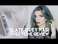 How to get Slate Grey Hair | Overtone Honest Product Review