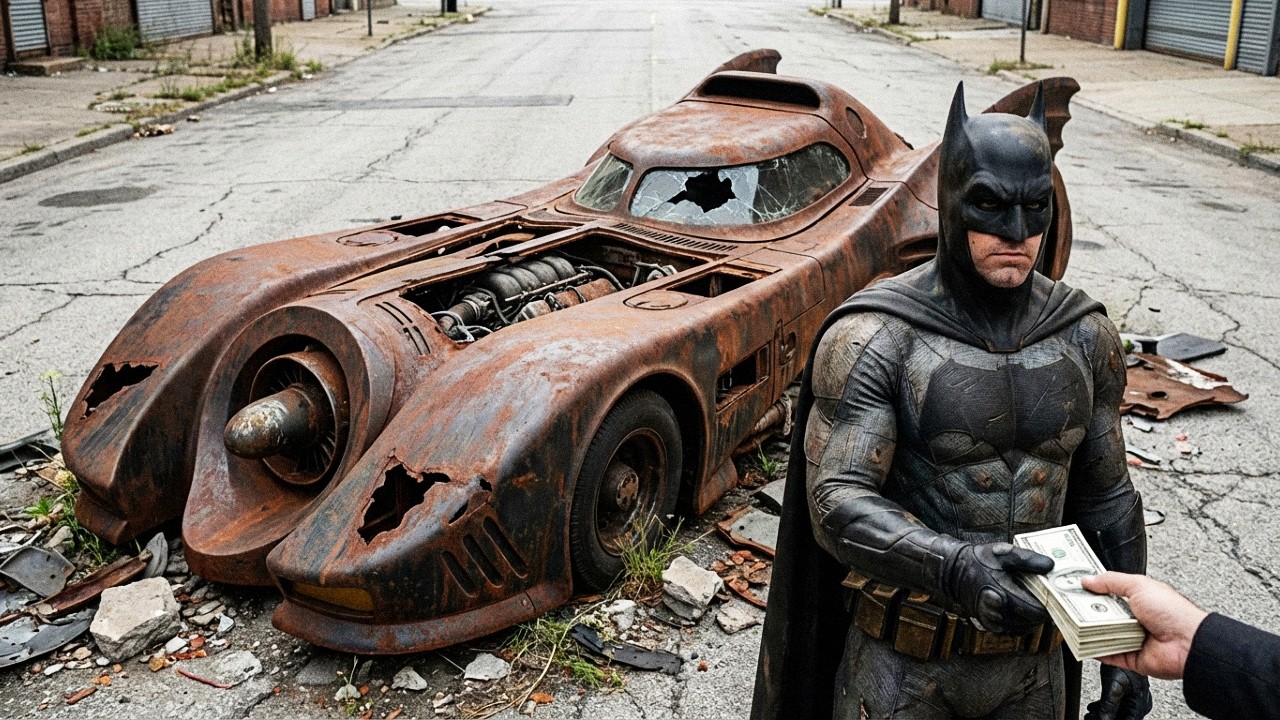4K Full Restoration of the (Legendary 1989 Batmobile) Used in the Batman Movie