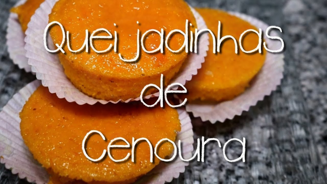 QUEIJADINHAS DE CENOURA | CAKELANDIA