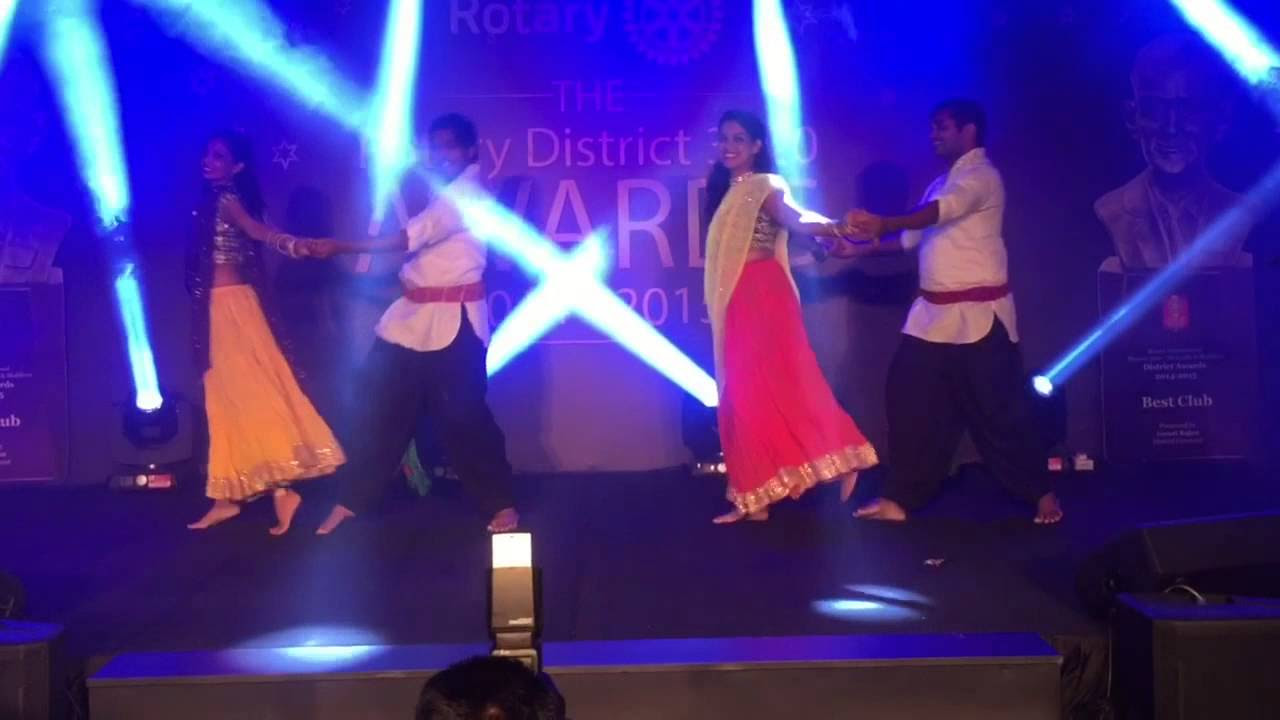 ImzyS Dance Crew  Rotary District 3220 Awards  New Bollywood Medley