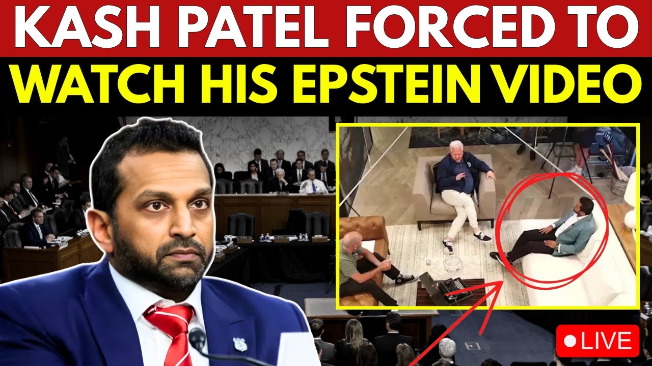 LIVE: Kash Patel Uncensored on Epstein Bombshell & Congressional Turmoil – Trump Updates!