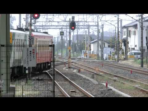 宇都宮線・烏山線 キハ40系1000番台　宝積寺駅着
