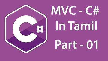 {தமிழ்} MVC in Tamil - Part-1 C# in  MVC Concept, Routing, Controller, Bundle  Intro #MVCTamil